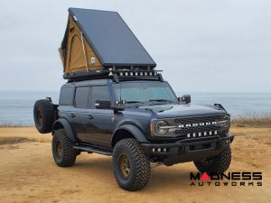 Ford Bronco Lighting Upgrade - ZROADZ - A-Pillar Quad Mount - 3in White & Amber LED Pods Ford Bronco Lighting Upgrade - ZROADZ - A-Pillar Quad Mount - 3in White & Amber LED Pods